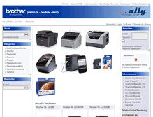 Tablet Screenshot of brother.ally.de